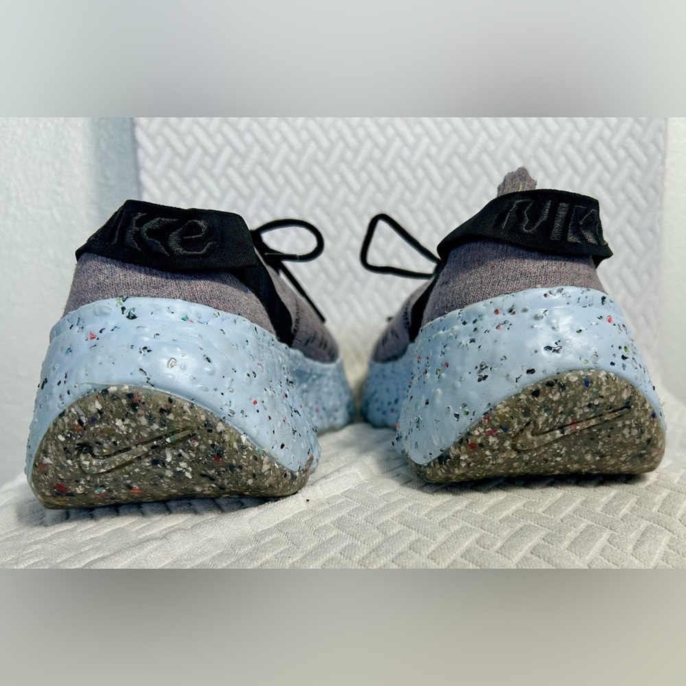 Nike Space Hippie 04 Men's Sz.12 Wolf Grey Dark Smoke Volt CZ6398-001. - Picture 5 of 8